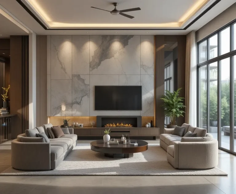 Beautiful living room featuring stylish wall paneling ideas and modern interior design inspiration.