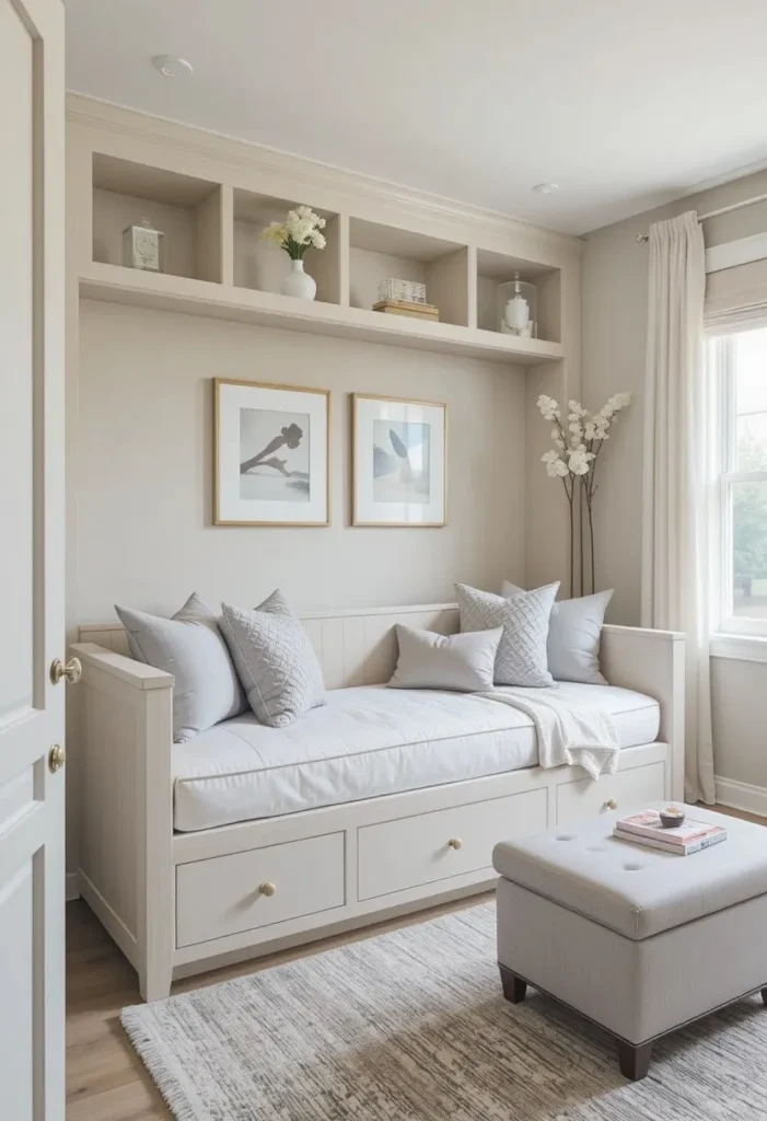 Teen bedroom ideas using multifunctional storage furniture